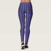 Leggings Gris et pourpre de charbon (Dos)