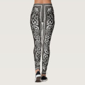Leggings gris foncé de Bandana (Dos)