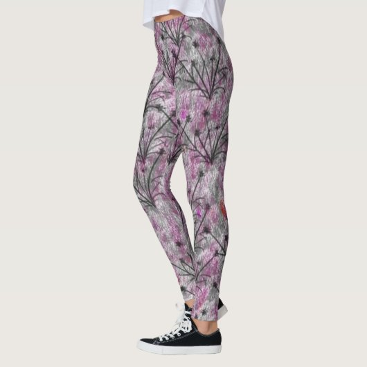 Leggings Gris gazon brillant (Gauche)