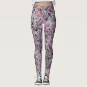 Leggings Gris gazon brillant (Devant)