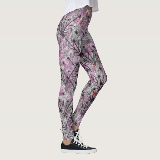 Leggings Gris gazon brillant (Droite)