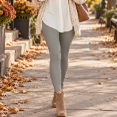 Leggings Gris olive uni