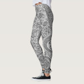LEGGINGS GRIS PAISLEY LEGINGS (Gauche)