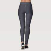 Leggings Gris Profond (Dos)