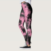 Leggings Gris rose et noir (Gauche)