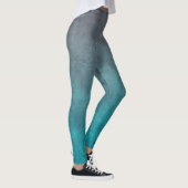 Leggings Gris Turquoise rustique ombre (Droite)