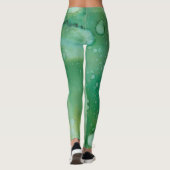 Leggings Groen Inktontwerp (Achterkant)