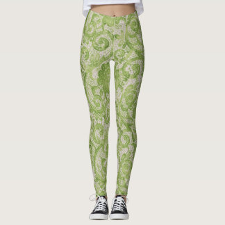 leggings groene kant