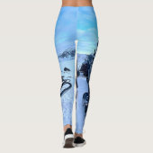 Leggings Groenland Snowmobile Arctic Adventure Imprimer com (Dos)