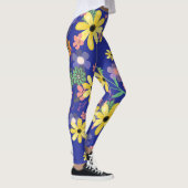 Leggings Gros Floral rétro des années 70 (Droite)