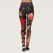 Leggings Grotte Vintage en gros fleurs (Dos)