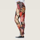 Leggings Grotte Vintage en gros fleurs (Gauche)