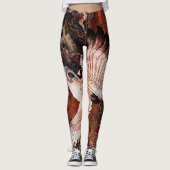 Leggings Grue de danse (Devant)