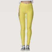 Leggings Grue tropicale (Devant)