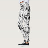 Leggings Grunge blanc (Gauche)