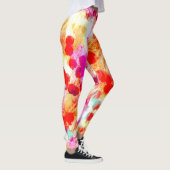 Leggings Grunge couleur point texture arrière - plan (Droite)