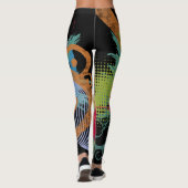 Leggings Grunge couleur socialite (Dos)
