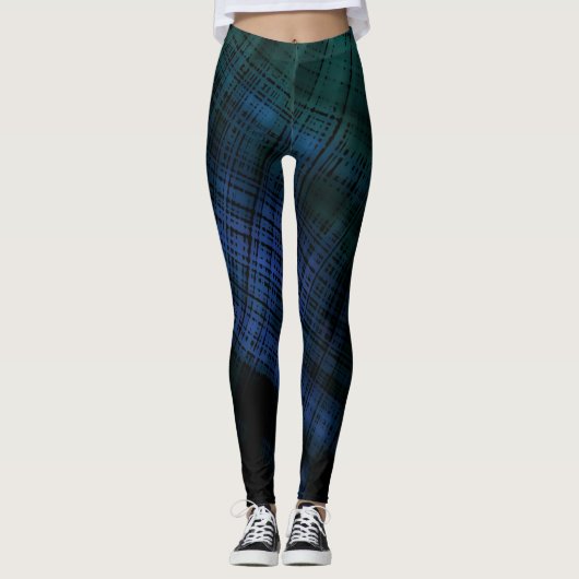 Leggings Grunge foncé (Devant)