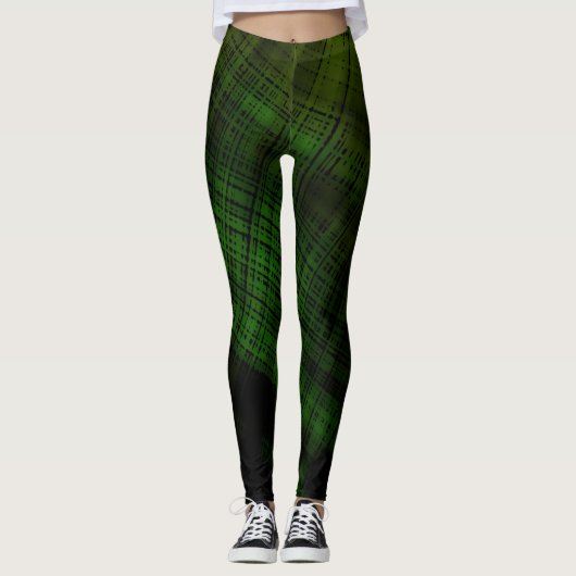 Leggings Grunge foncé (Devant)