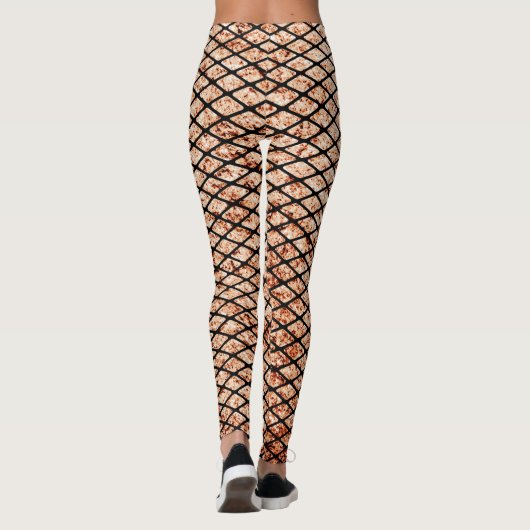 Leggings Grungy Fishnets Texture (Dos)