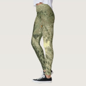 Leggings guépard métallique (Gauche)