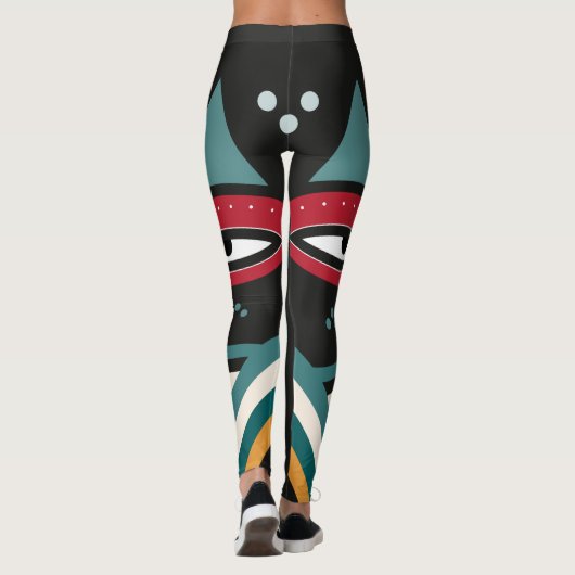Leggings guerrier maasaï (Dos)