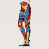 Leggings Guerrier tribal africain (Gauche)
