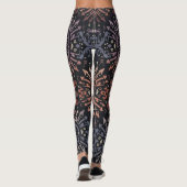 Leggings Guerrier tribal Ikat (Dos)