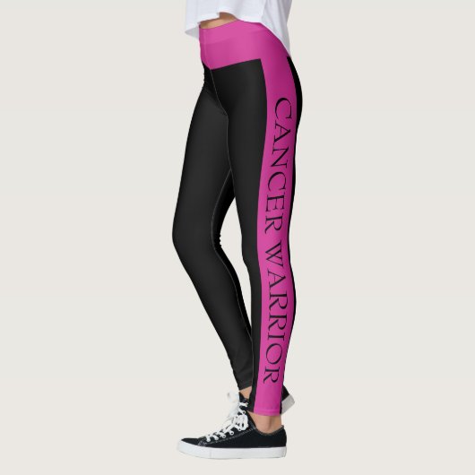 Leggings guerriers du cancer du sein (Gauche)