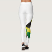 Leggings Guêtres 1 de drapeau de la Jamaïque (Dos)