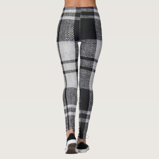 Leggings guêtres 4 de plaid (Dos)