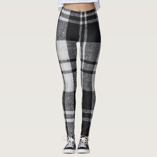 Leggings guêtres 4 de plaid (Devant)