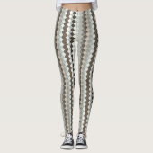 Leggings Guêtres à motifs de losanges mignonnes de motif (Devant)