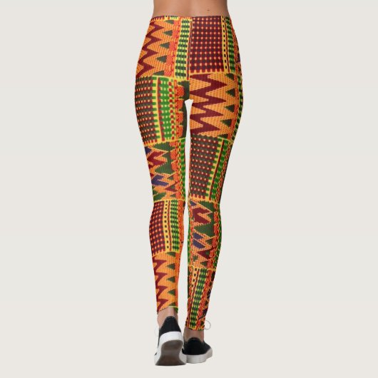 Leggings Guêtres africaines de fierté (Dos)