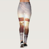 Leggings guêtres appalachiennes de yoga de traînée (Dos)