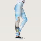 Leggings Guêtres arctiques du monde d'ours blanc (Droite)