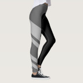 Leggings Guêtres asymétriques de monochrome de bande (Droite)