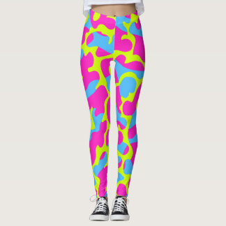 Leggings Guêtres au néon de Camo