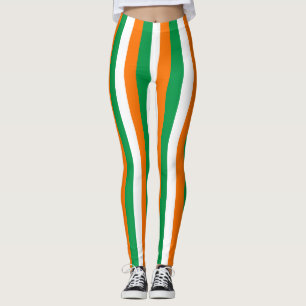 Leggings Guêtres avec le drapeau de l'Irlande