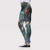 Leggings Guêtres avec le filet de pêche (Gauche)