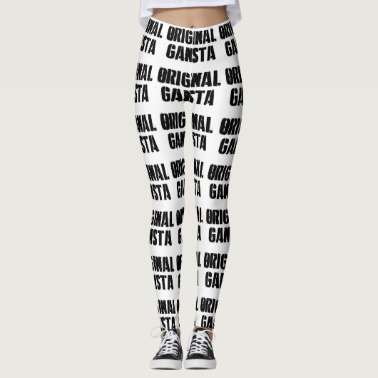 Leggings Guêtres bestselling de gangsta original (Devant)