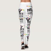 Leggings Guêtres blanches (Dos)