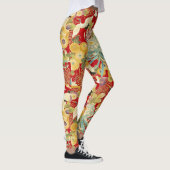 Leggings Guêtres chinoises d'impression florale (Droite)