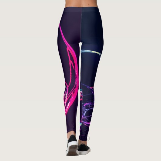 Leggings Guêtres colorées (Dos)