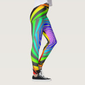 Leggings guêtres colorées folles (Droite)