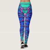 Leggings Guêtres colorées lumineuses ! (Dos)