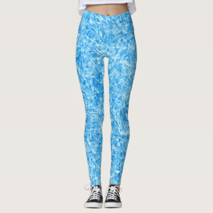 Leggings Guêtres congelées de cool de la glace des femmes