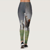 Leggings Guêtres courantes de chevaux (Dos)