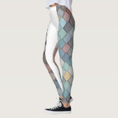 Leggings Guêtres courantes de sirène de séance (Gauche)