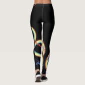Leggings Guêtres d'ActiveWear de tricycle (Dos)